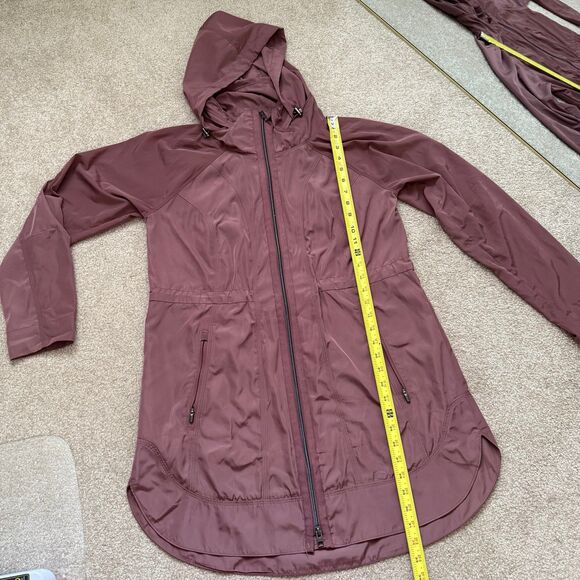 Athleta Drip Drop Jacket Hearth Rose Size Small LIKE NEW Water Repellent - Picture 11 of 12